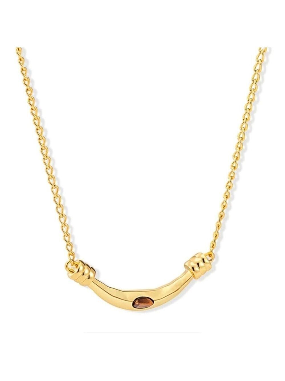 Montana West Wrangler Pendant Gold Necklace, 18K Gold Plated
